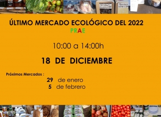 Mercado Ecológico 18 de diciembre ¡Último del 2022!